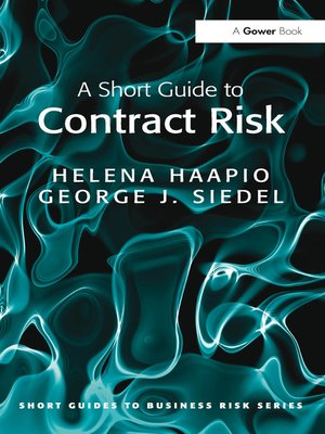 cover image of A Short Guide to Contract Risk
